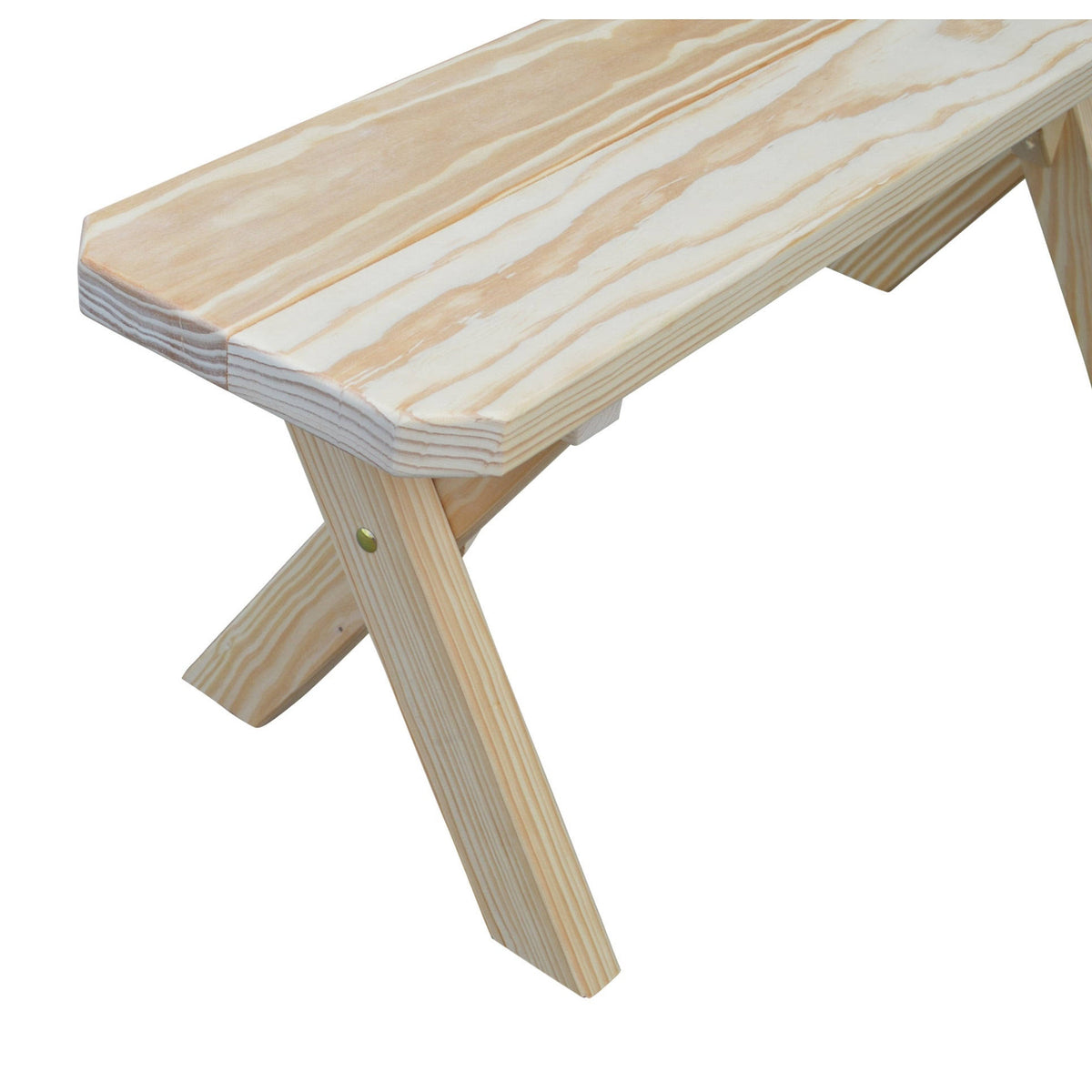 Caribbean Blue Crossleg Bench H445706