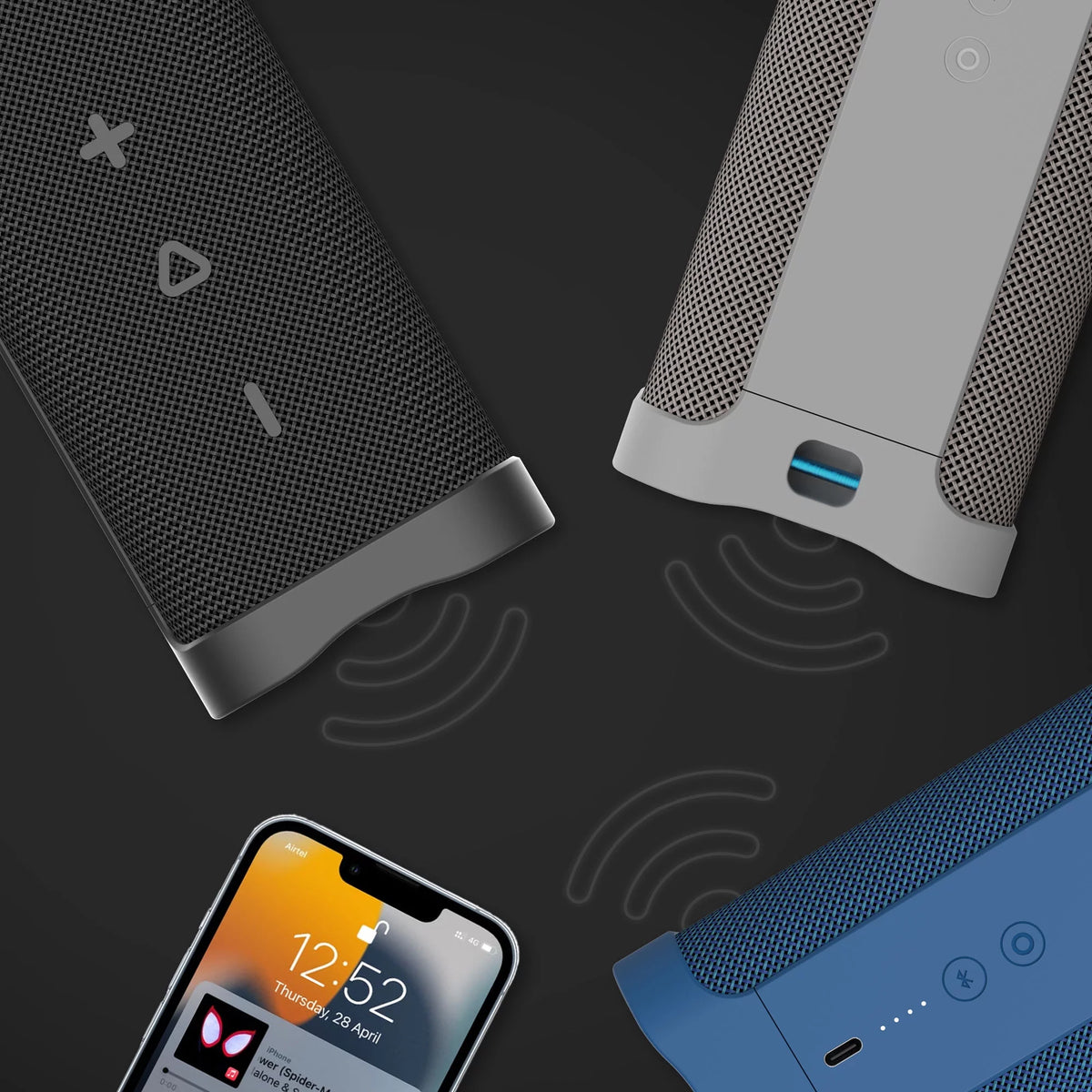 Black Wireless Speaker K598602