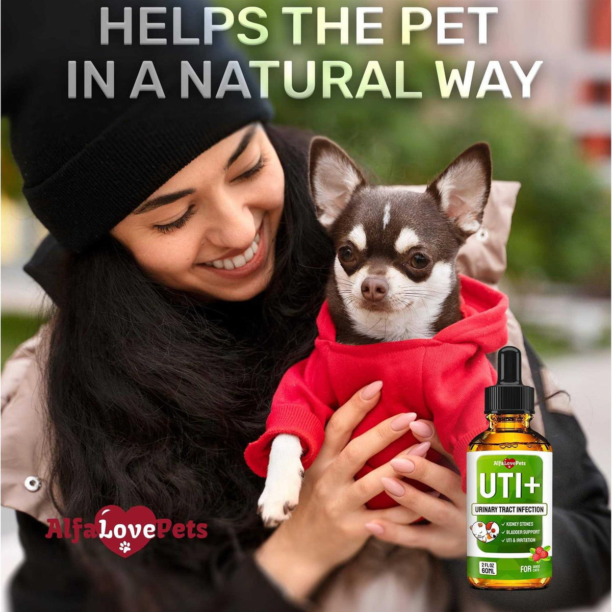 Natural Kidney Support for Dog Uti Cat Uti Canine Urinary Tract Care Wcranberry R626709