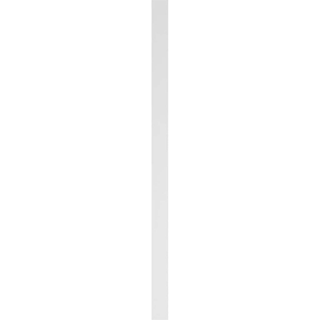 8x22W x 120x22H x 2x22P Raised Panel PVC Pilaster with Decorative Capital & Base (Pair) U72278