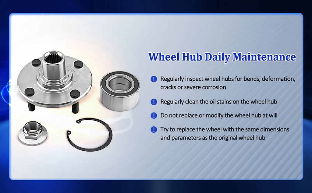 Pair Rear Wheel Hub & Bearing Assembly R84383