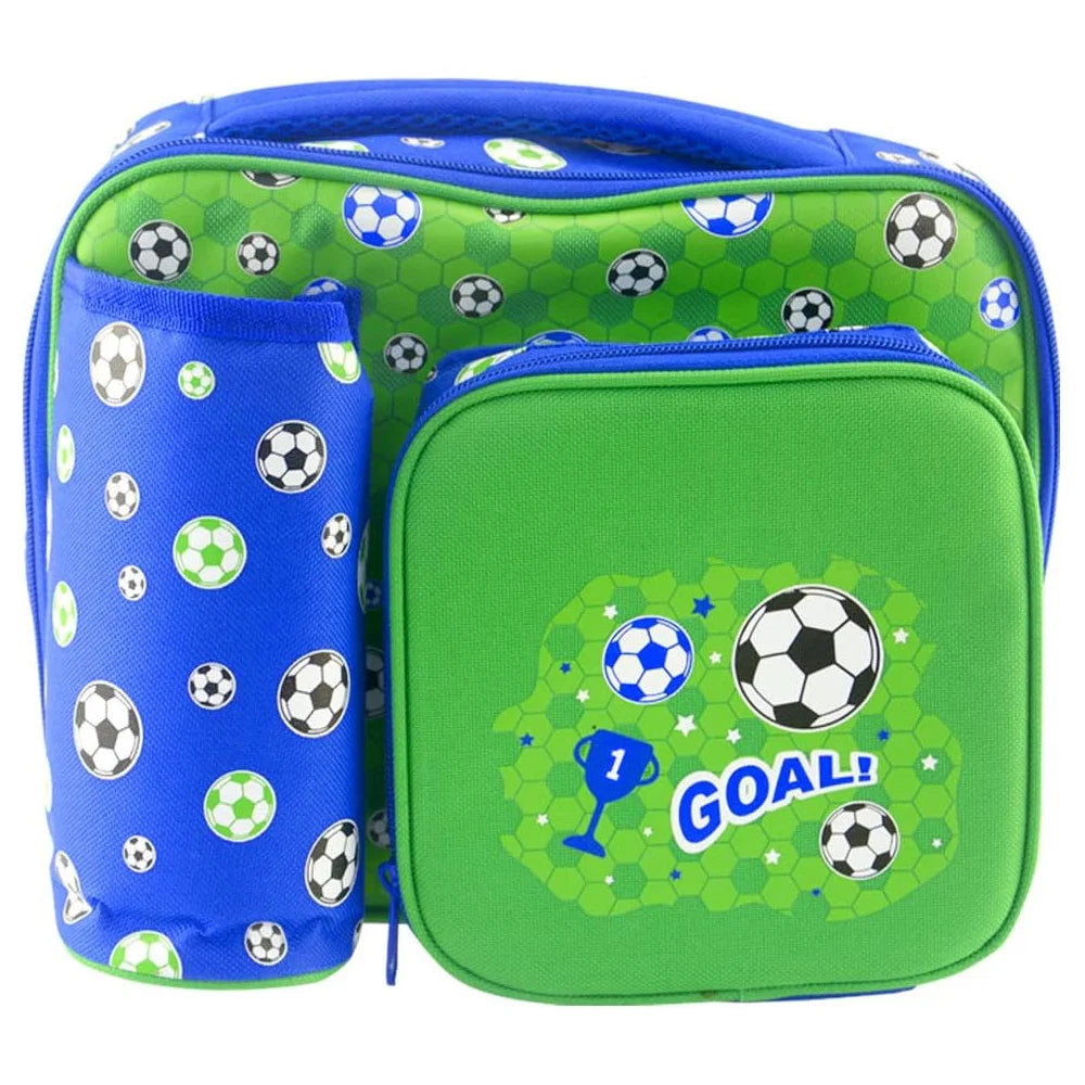 Insulated Lunch Bag with Bottle Holder, 3 Compartments, Waterproof N59202