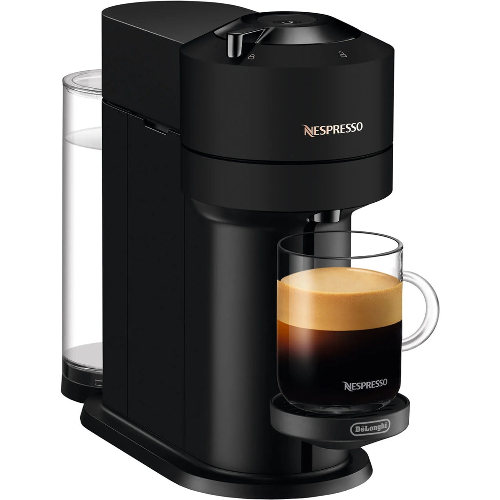 Black Coffee and Espresso Maker with Milk Frother D7668