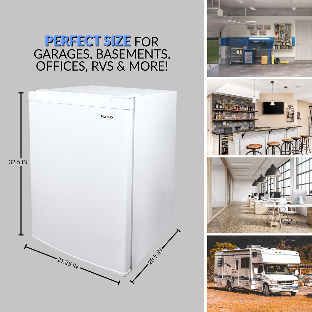 3.0 Cu. Ft. Upright Freezer with 1 Pull Out Drawer A71623