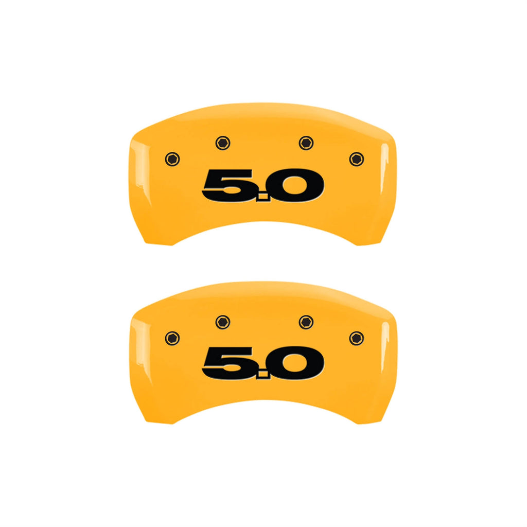 Yellow Ford Caliper Covers B579