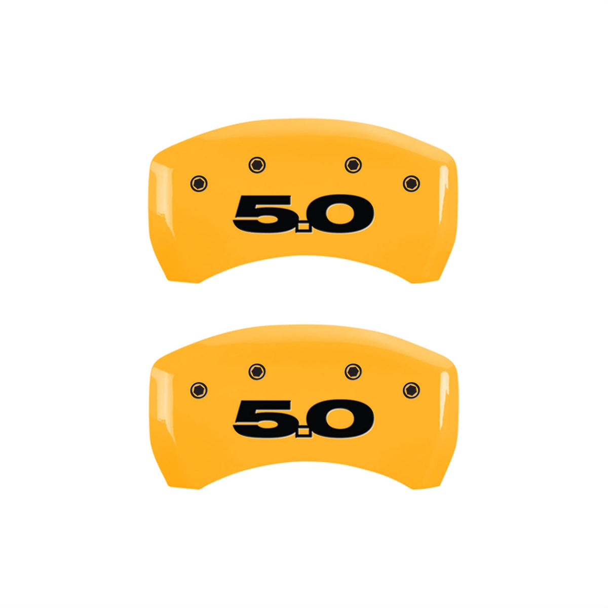 Yellow Ford Caliper Covers B579