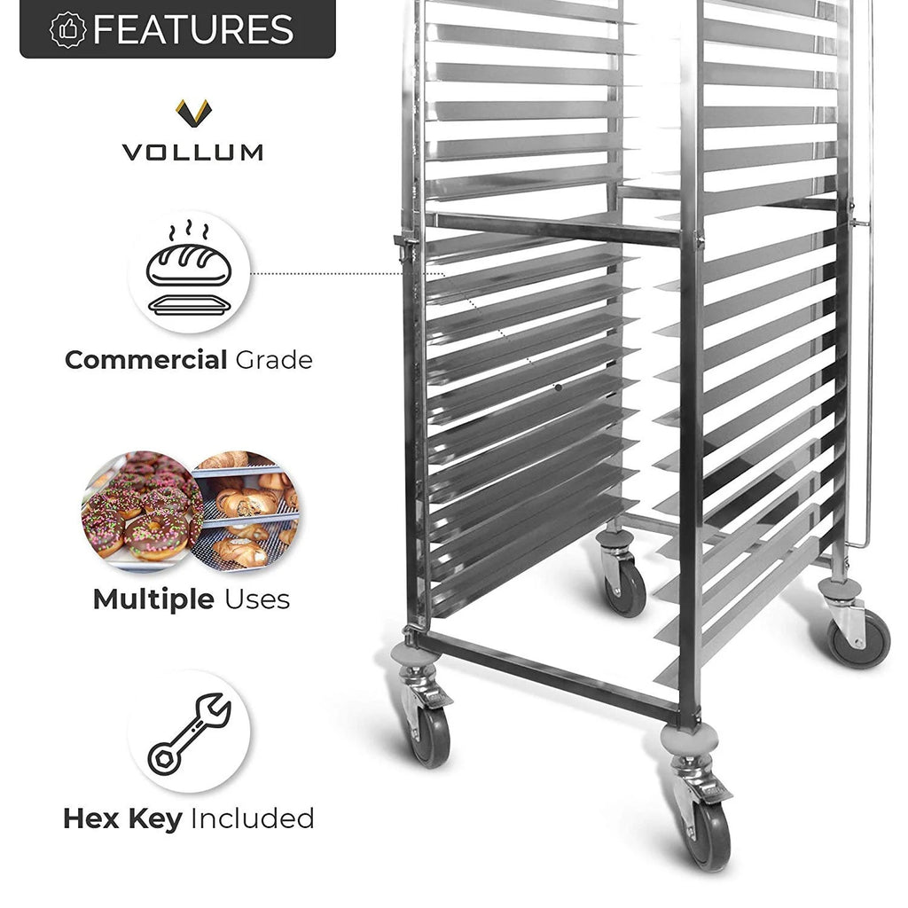 20 Trays Stainless Steel Bakery Rack F88431