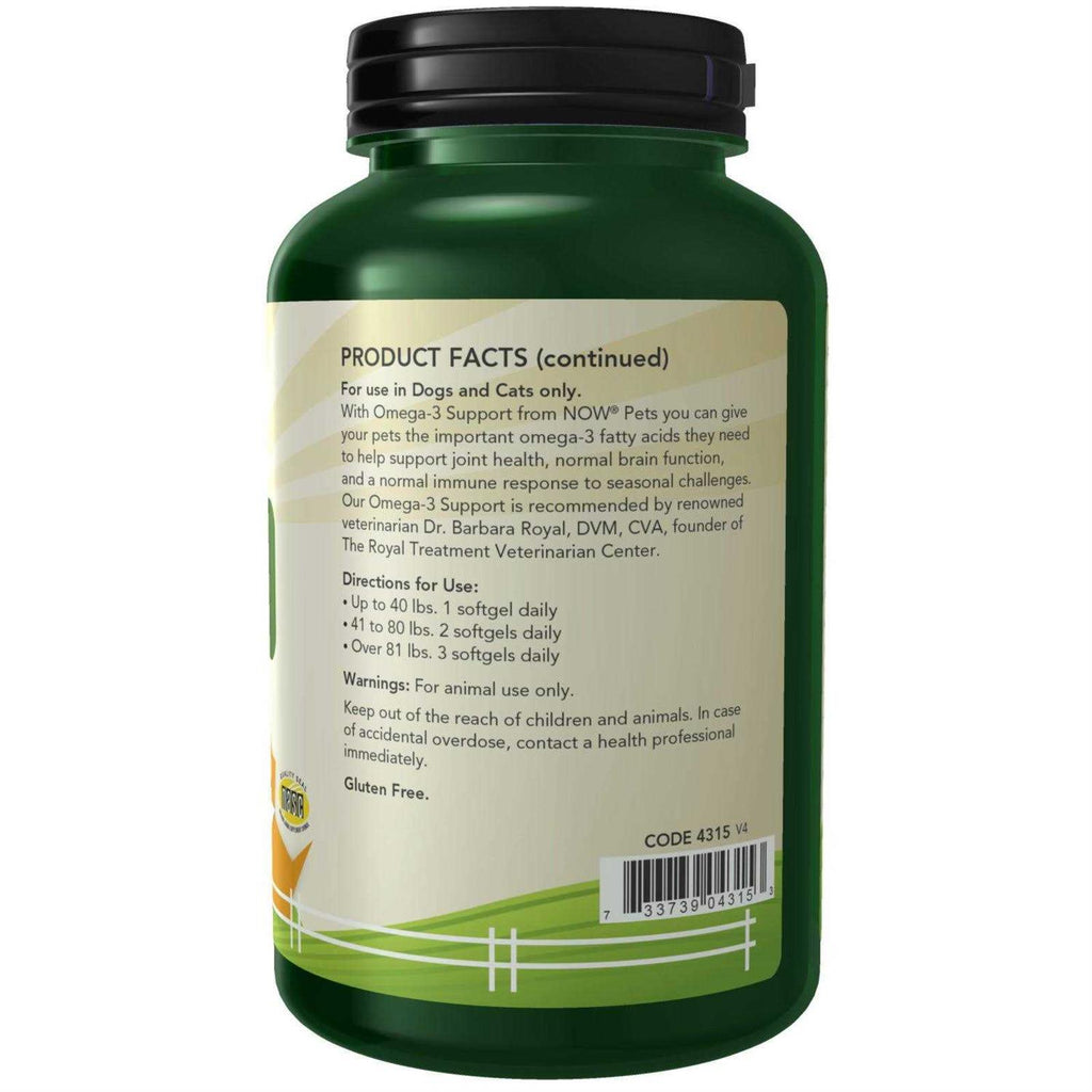 Omega-3 Support for Dogs/Cats E9690