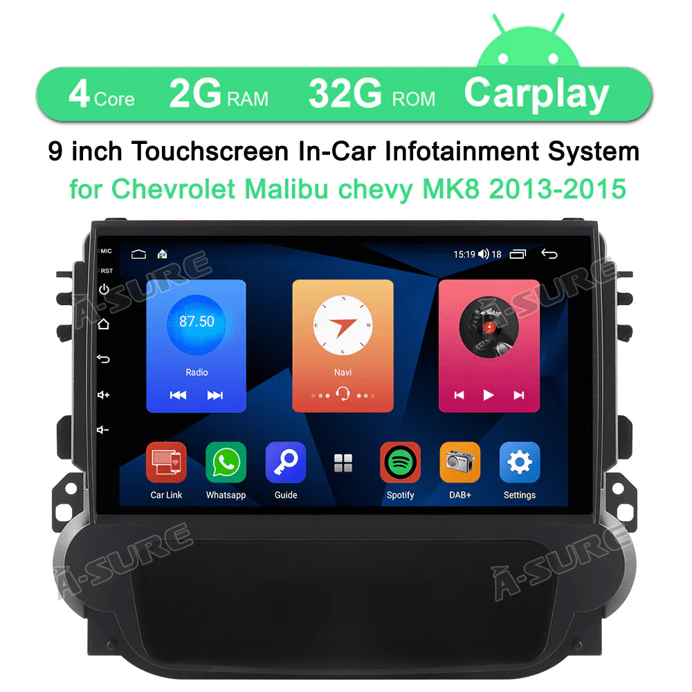 2+32GB Carplay Android 11 Car Stereo GPS Radio E873
