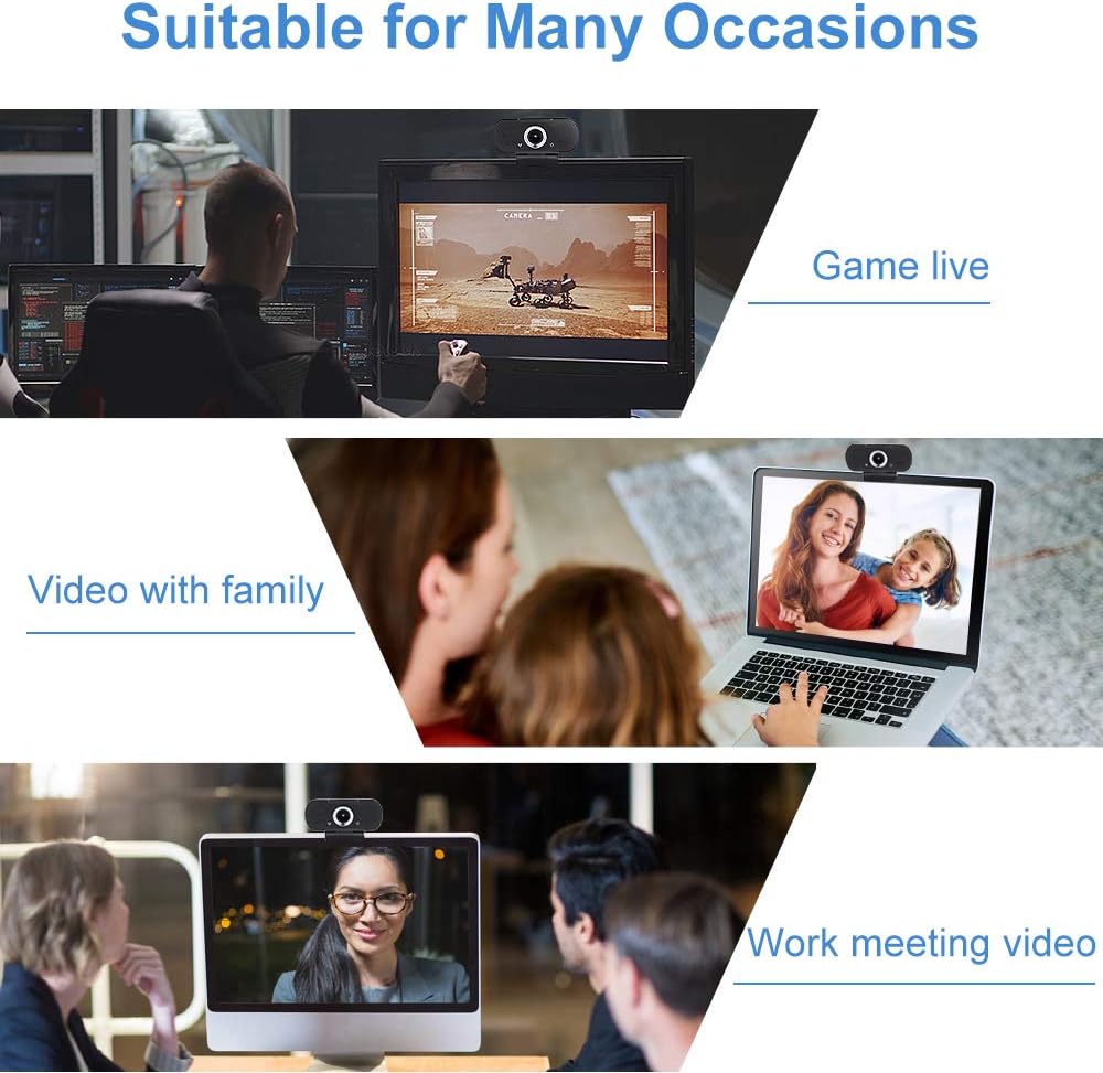 1080p HD Webcam with Microphone S470