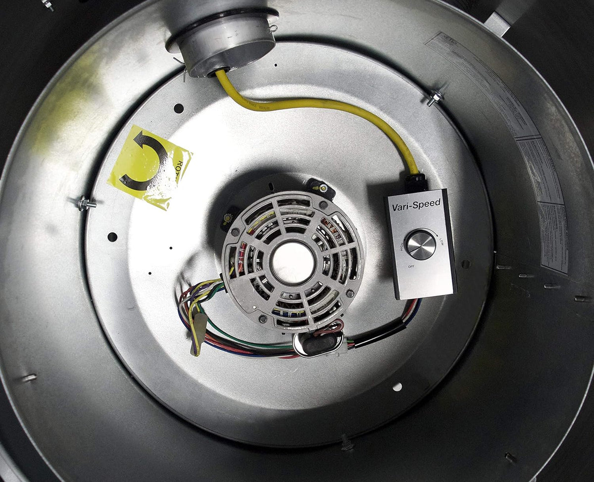 High Speed Direct Drive Centrifugal Upblast Exhaust Fan with Speed Control P742010