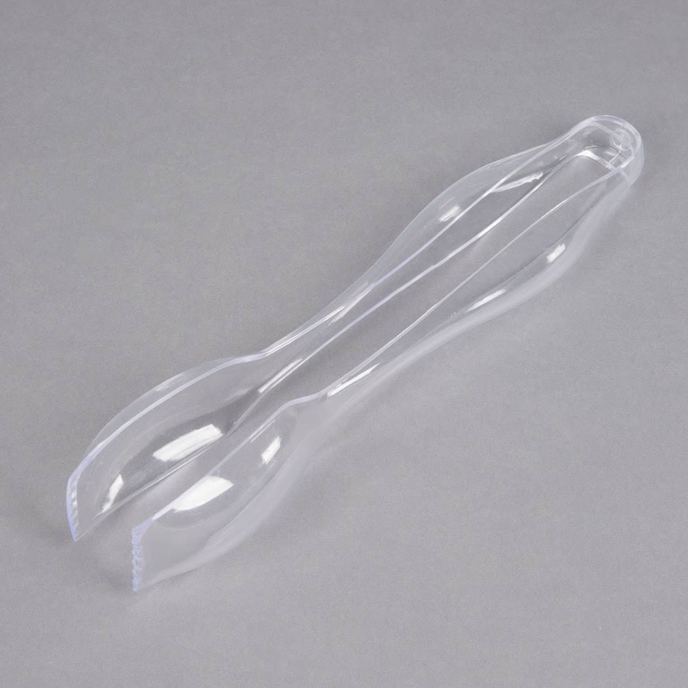 Clear Squeeze Tongs W241290