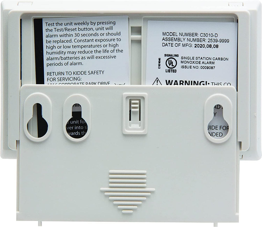 Carbon Monoxide Detector with Lithium Battery, Digital Display, Pack of 2 B770