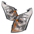 Chrome Housing Halogen Headlights with Performance Lens U148082