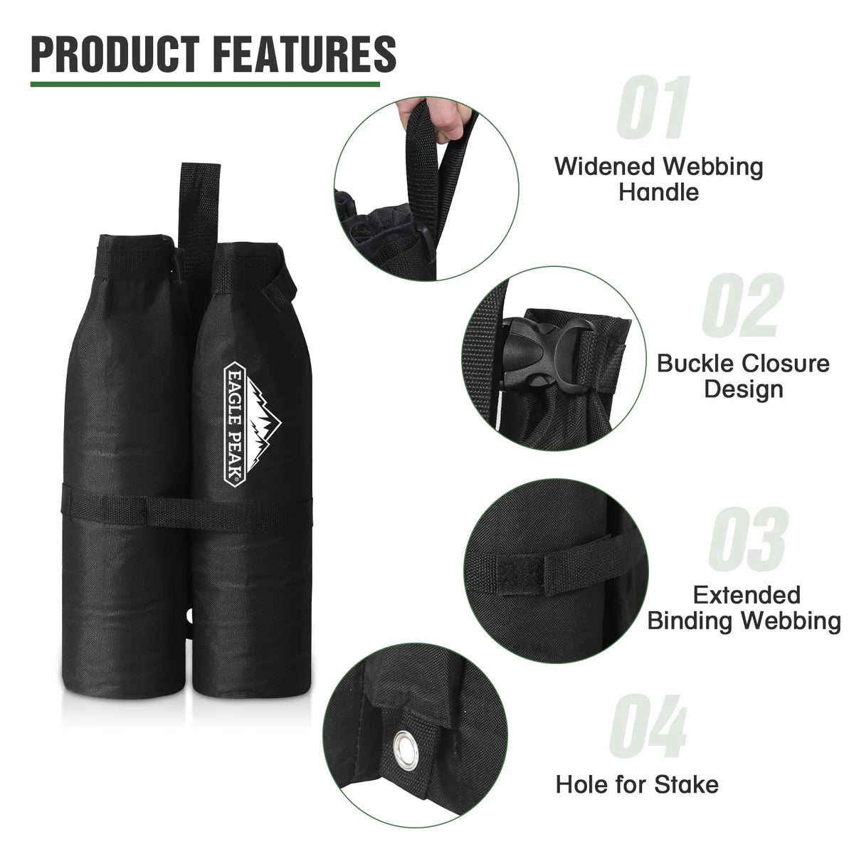 Canopy Weight Bags 4-Pack T9103