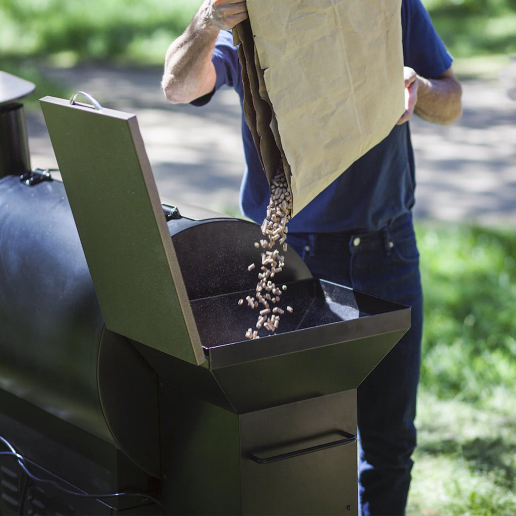 Wood Pellet Grill & Smoker 8-in-1 Black I892816