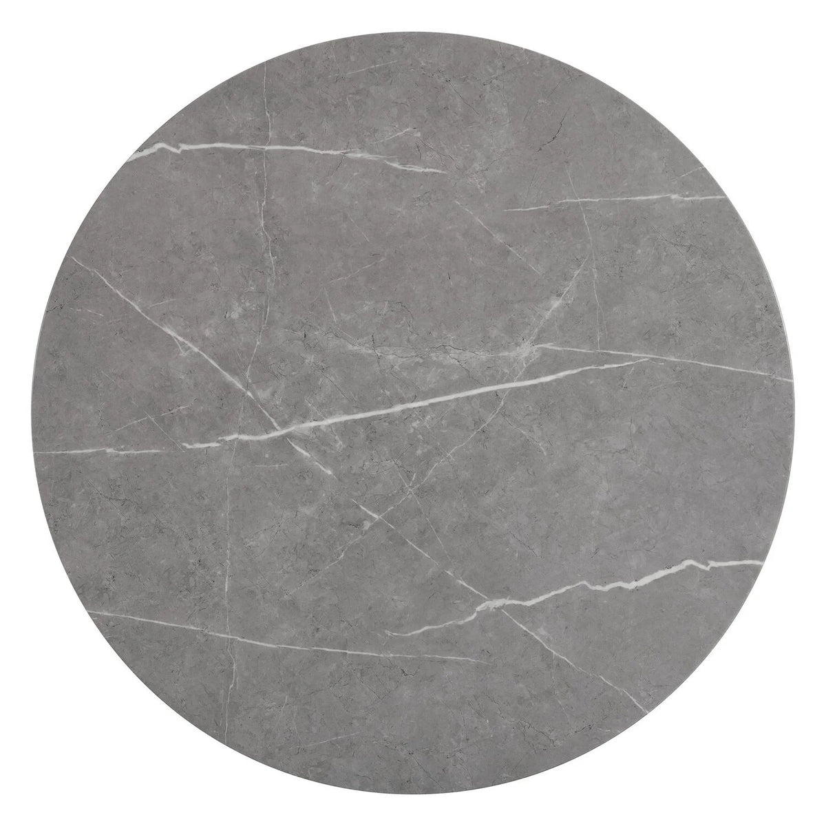 5 Pc Round Counter Set with Faux Marble Top R643