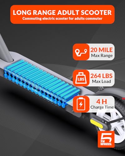 350W Motor 10" Solid Tires Electric Scooter O418000