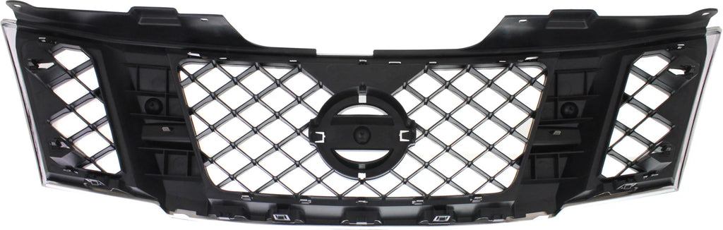 Chrome Shell with Black Insert Grille Assembly K6964