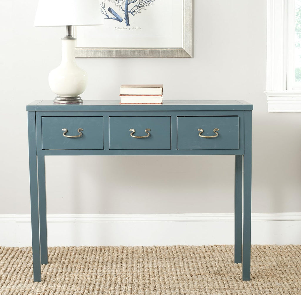 French Grey Console Table B437943