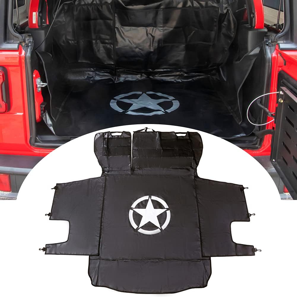 Waterproof Oxford Dog Cargo Liner for Jeep Wrangler 4-Door G9053