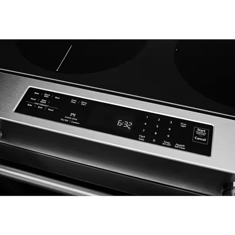 6.4 cu. ft. Slide-In Electric Range with Convection Oven in Stainless Steel X23525