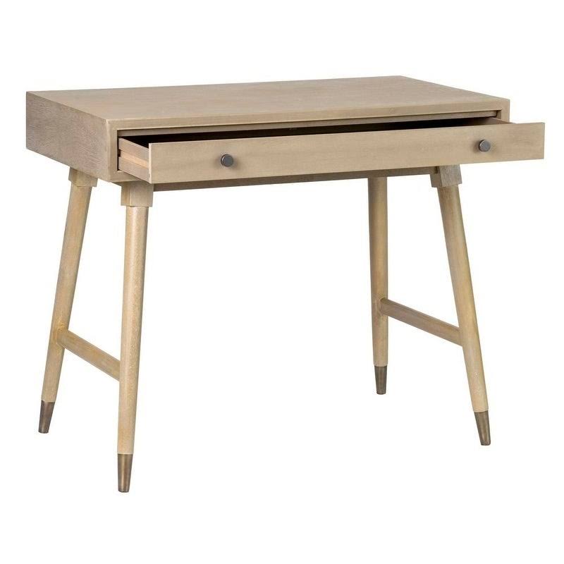 Gray Console Table with Storage O761