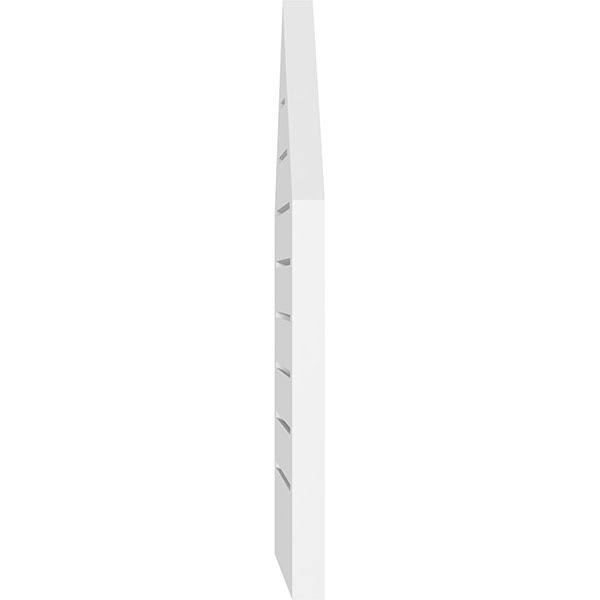 Peaked Top Surface Mount PVC Gable Vent F849