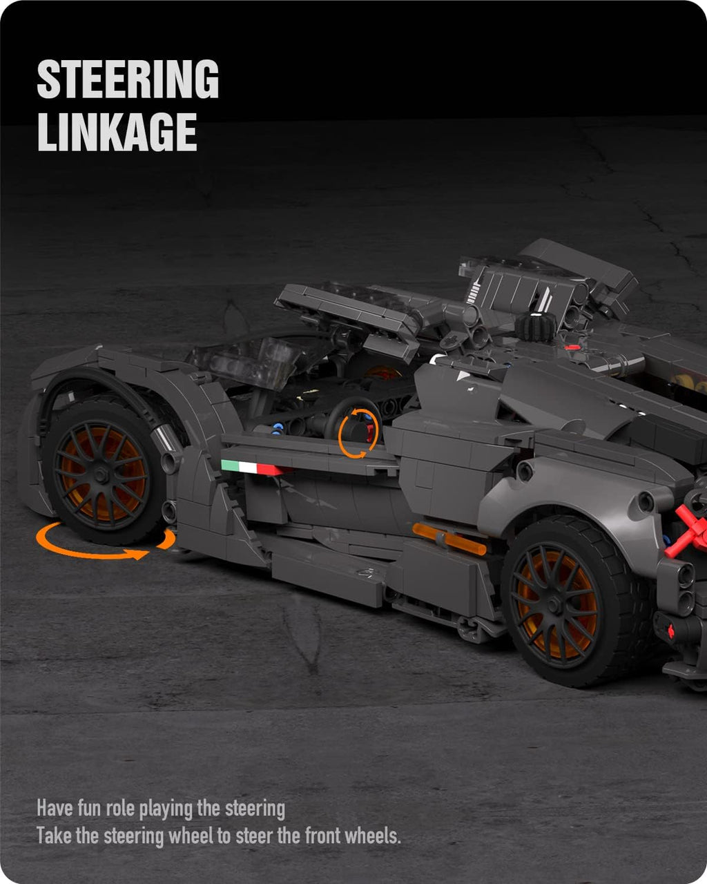 Building Kit 1,512 Pieces U780