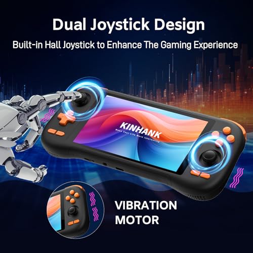 Retro Handheld Game Console 128G TF Card 5.5 Inch IPS Touch Screen H620524