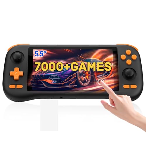 Retro Handheld Game Console 128G TF Card 5.5 Inch IPS Touch Screen H620524