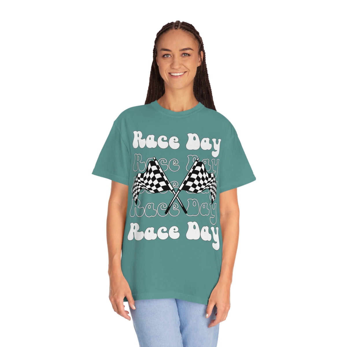 Checkered Flag Drag Racing Tee G43493