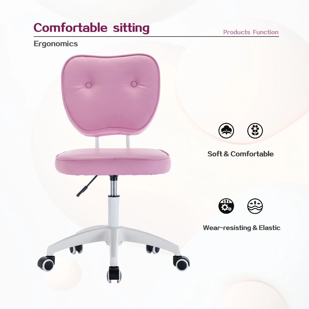 Makeup Office Desk Chair Y19634