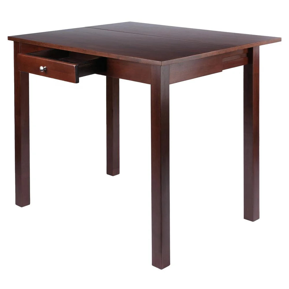 Walnut Drop Leaf High Table Q945
