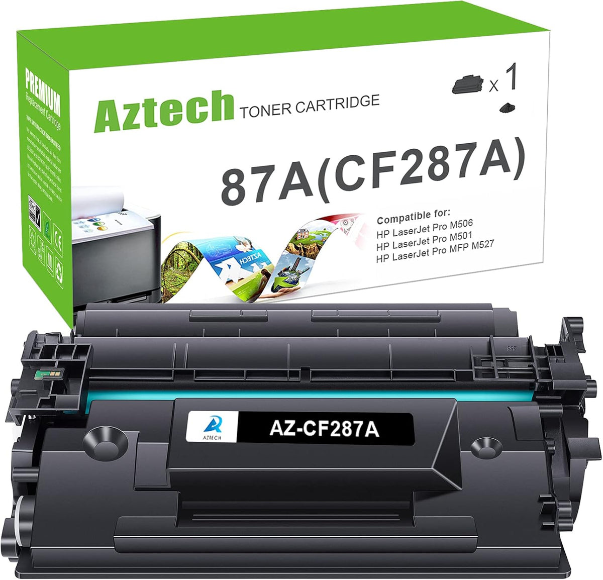 Black Cyan Yellow Magenta 4-Pack Toner Cartridge T123