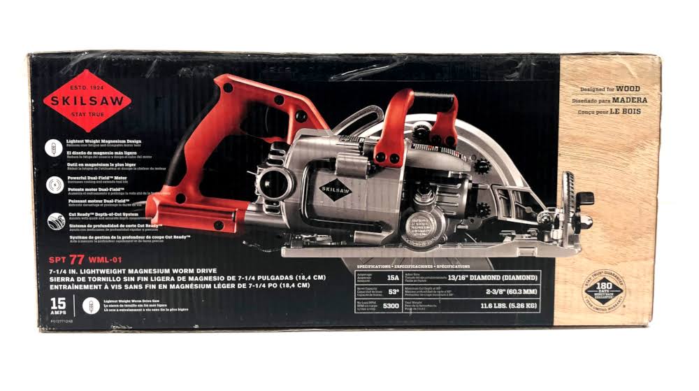 15-Amp Worm Drive Corded Circular Saw M6786