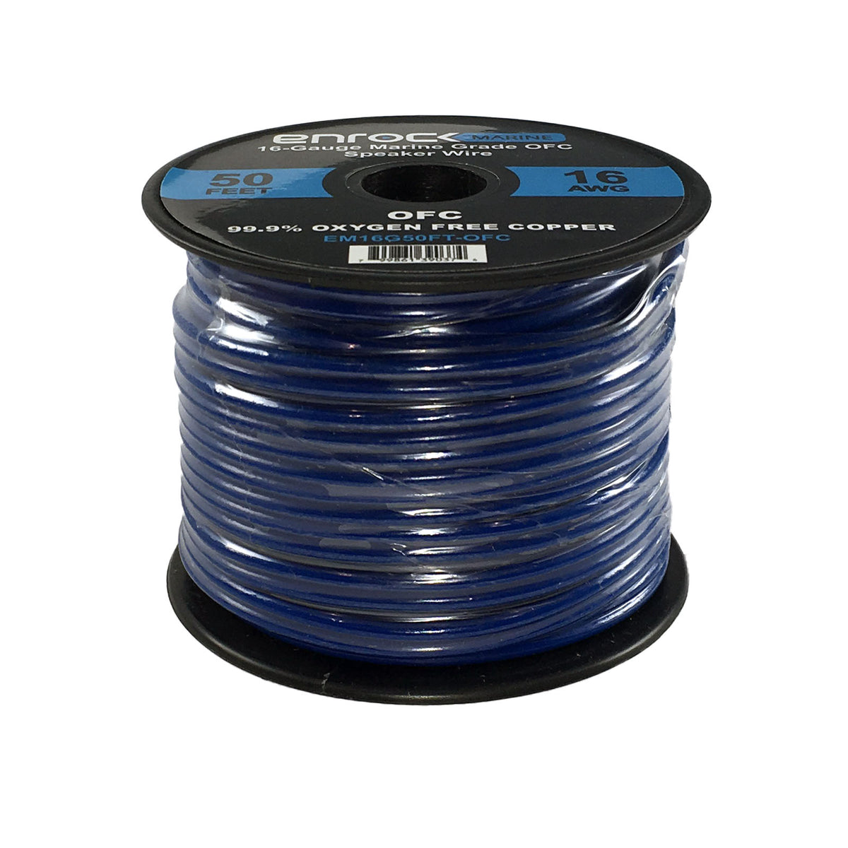 Marine Receiver Stereo with 2-Way 180W 6.5" Loud-SPKR (3-Pairs), Marine Antenna, 4-Chan Amplifier & 50' 16G SPKR Wire H153