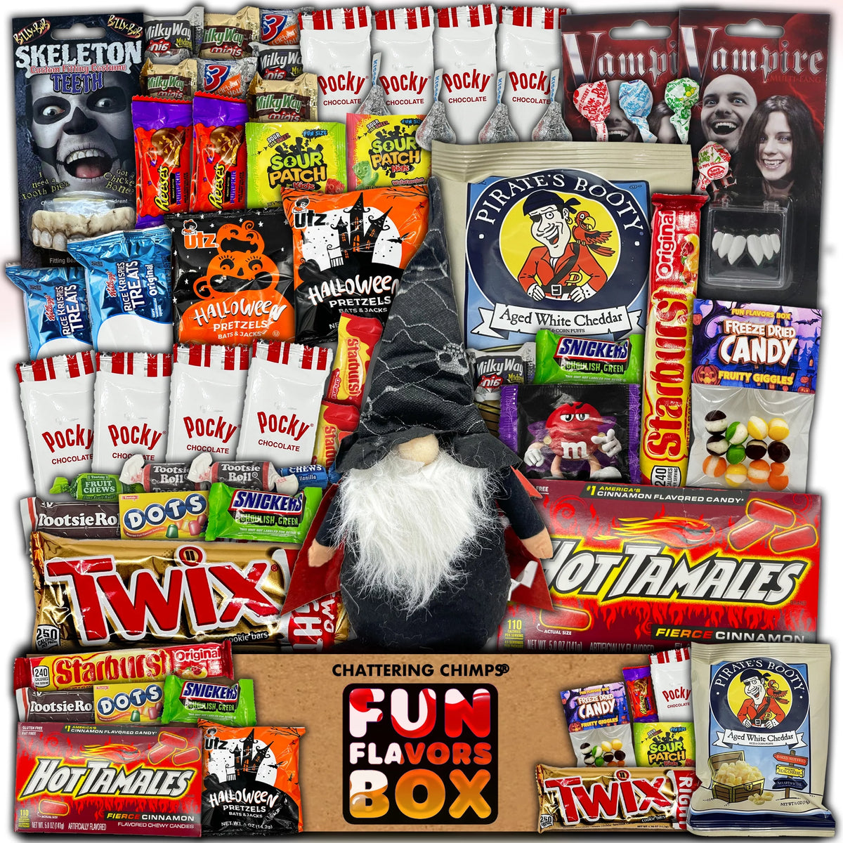 Halloween Variety Pack Candy Snacks Gift Box 50 Count N35833