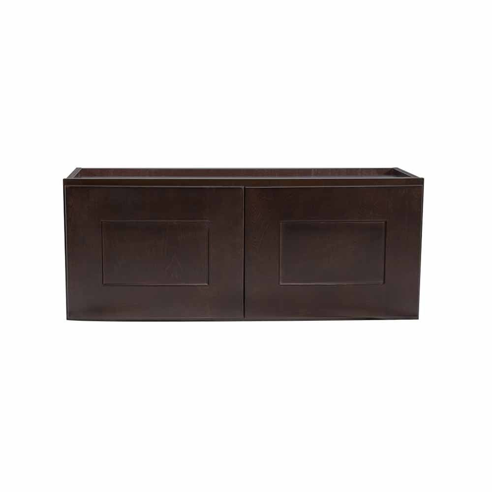 Espresso Double Door Kitchen Cabinet O198931