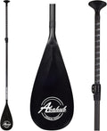 Carbon SUP Paddles, 3-Piece Adjustable Carbon Fiber Shaft 68 - 84, with Carrying Bag R71082