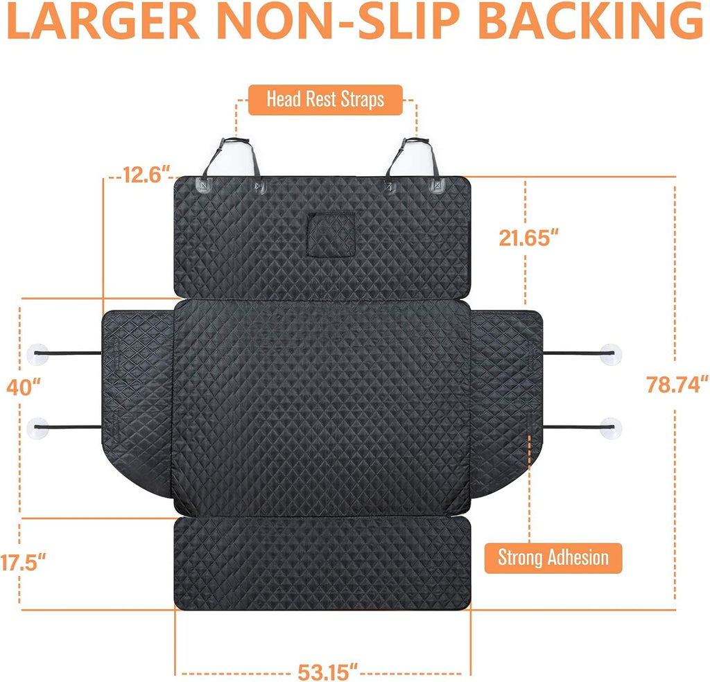 Waterproof Pet Cargo Liner with Bumper Flap Protector, Pack of 2 E20514