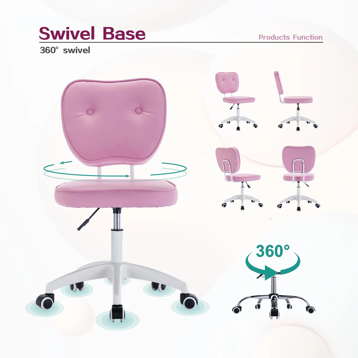 Makeup Office Desk Chair Y19634