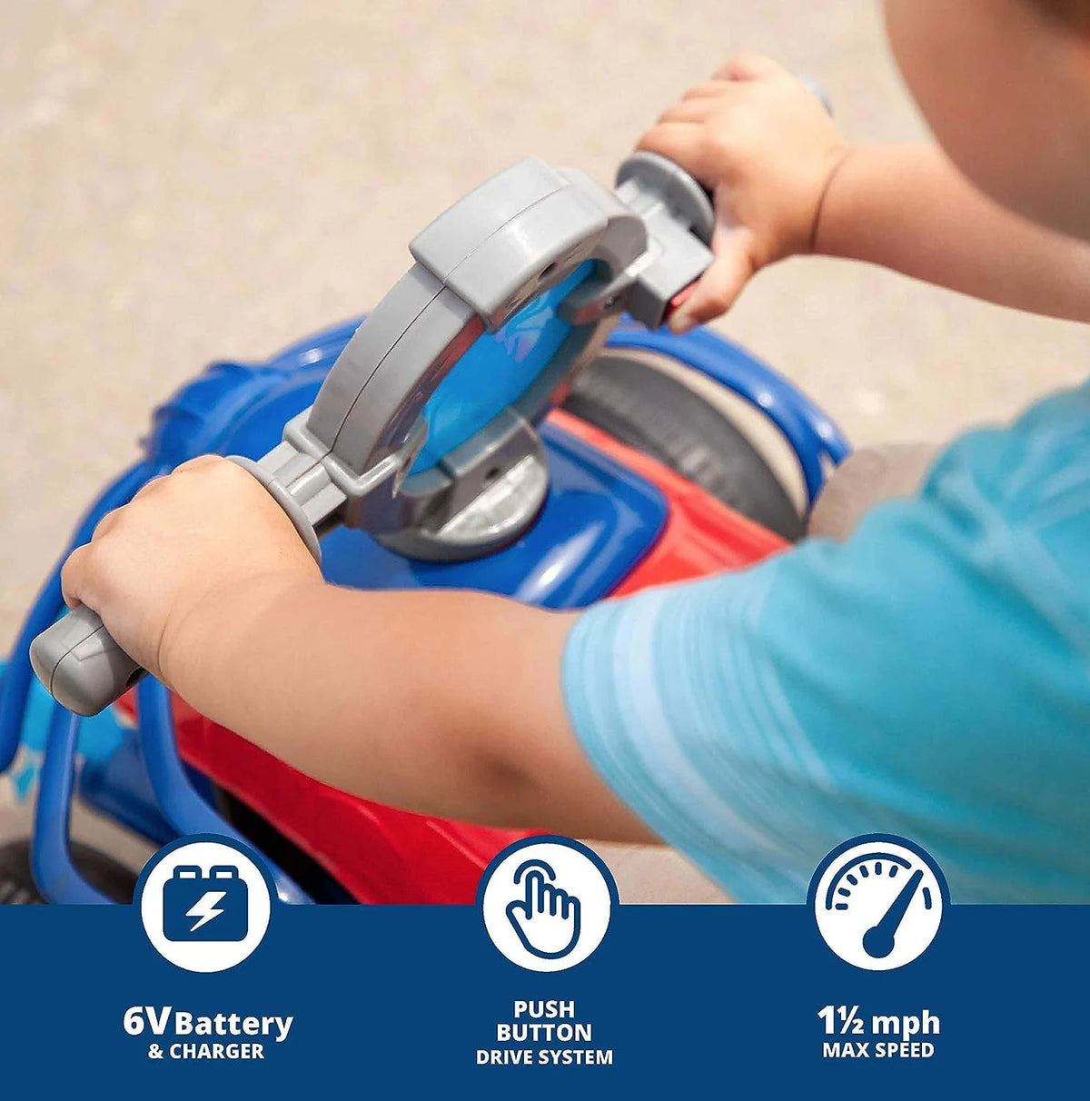 6V Battery Powered Toddler Quad Ride-On J18180
