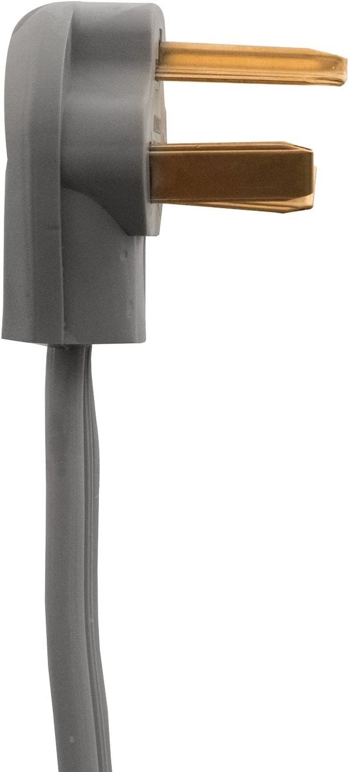6 Foot 30-Amp Dryer Cord with 3 Eyelet Connectors A7618