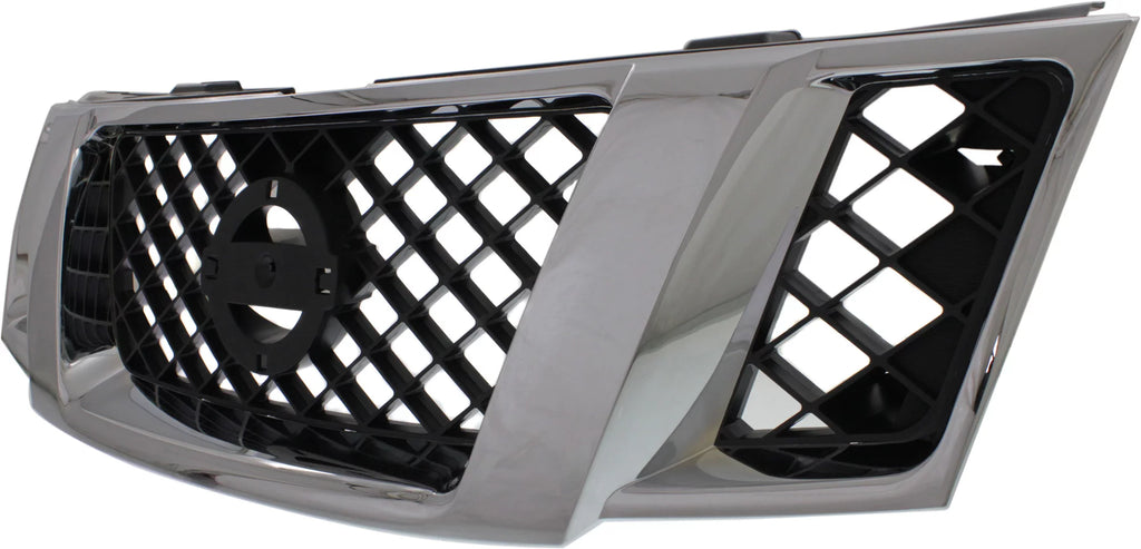 Chrome Shell with Black Insert Grille Assembly K6964