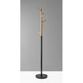Gold Freestanding Coat Rack O7534