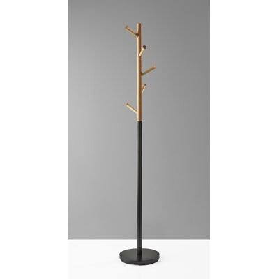 Gold Freestanding Coat Rack O7534
