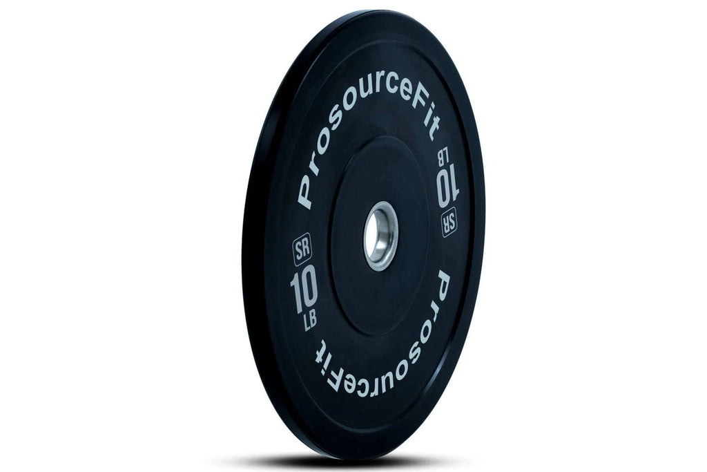 Solid Rubber Bumper Plates with Steel Insert, 35 lbs Q856