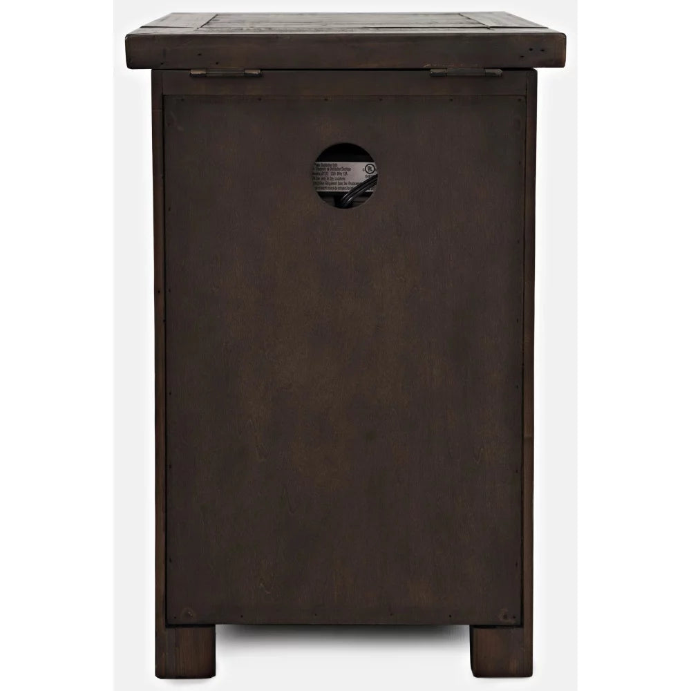 Reclaimed Pine Chairside Table U337