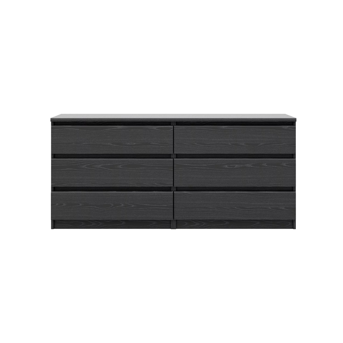 6 Drawer Double Dresser P326